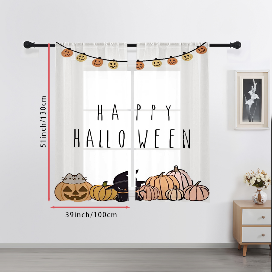 2 Pezzi Tende Trasparenti con  - Home Decor Garland recensione e prezzo
