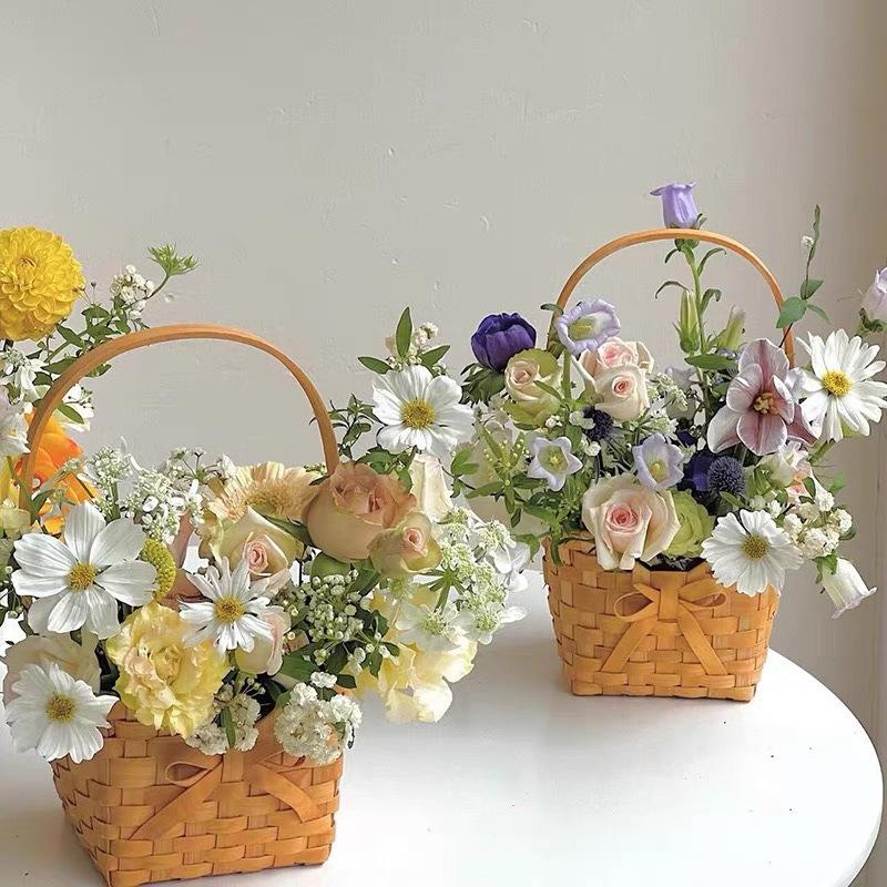 Nuovo Cesto in Vimini Intrecci - Rattan Plant Basket recensione e prezzo