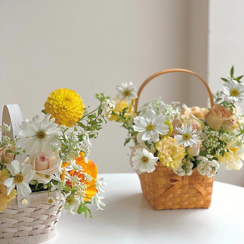 Nuovo Cesto in Vimini Intrecci - Rattan Plant Basket recensione e prezzo
