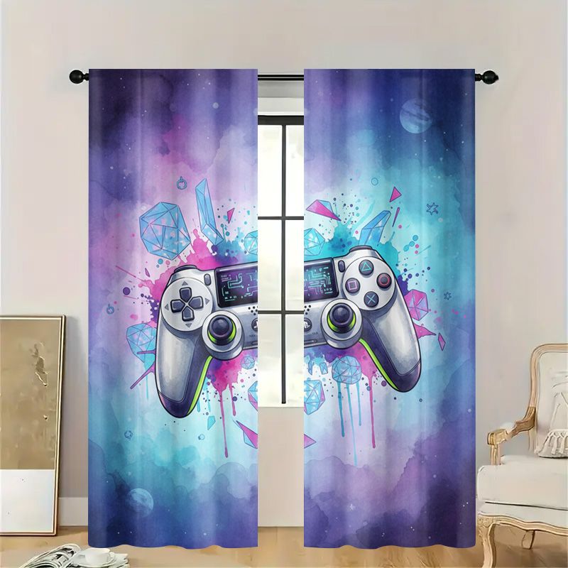 Tenda con motivo controller di - Home Decor Youtube Videos recensione e prezzo