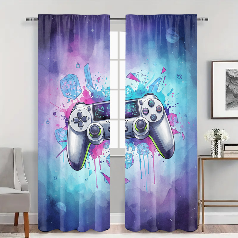 Tenda con motivo controller di - Home Decor Youtube Videos recensione e prezzo
