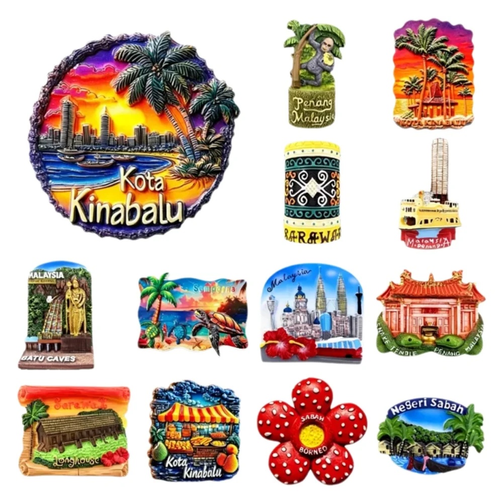 Magneti 3D per Frigorifero del - Home Decor Malaysia recensione e prezzo