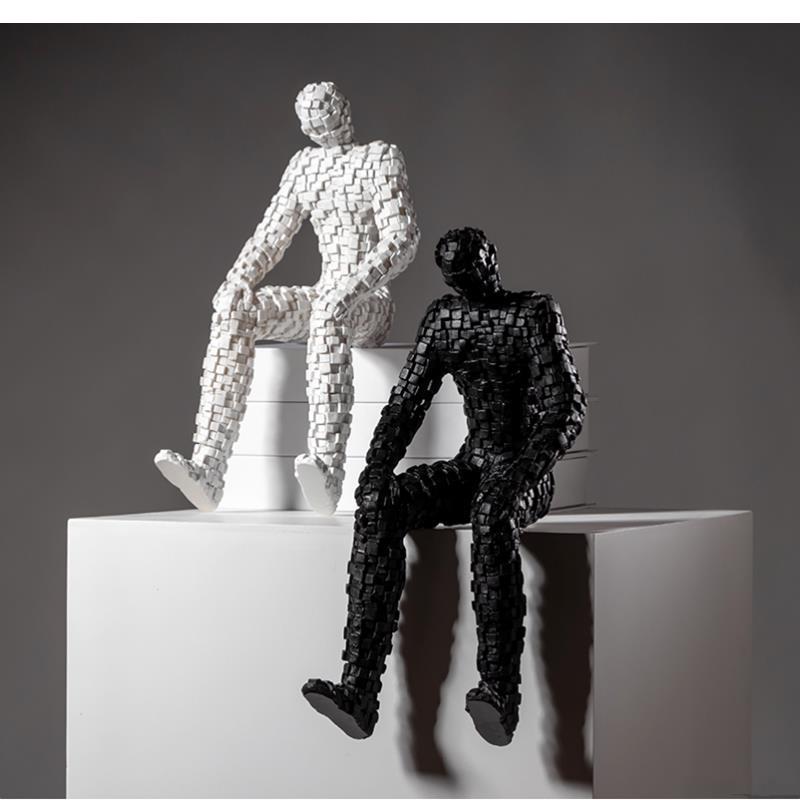 Scultura di Figure a Mosaico,  - Abstract Sculpture Resin recensione e prezzo